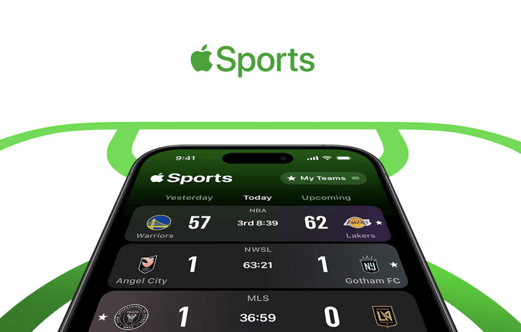 Apple Sports App is here